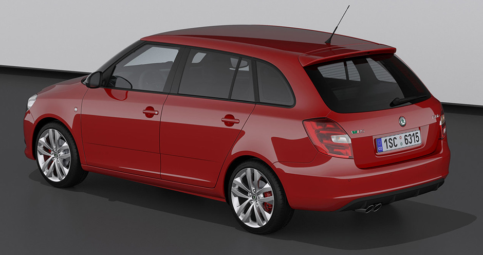 Skoda Fabia RS Combi (I/5J) 1.4 TSI (180) - Фото 2