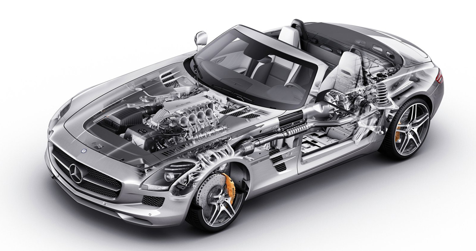 Mercedes-Benz SLS Roadster (I/R197) 6.2 (571) - Фото 24